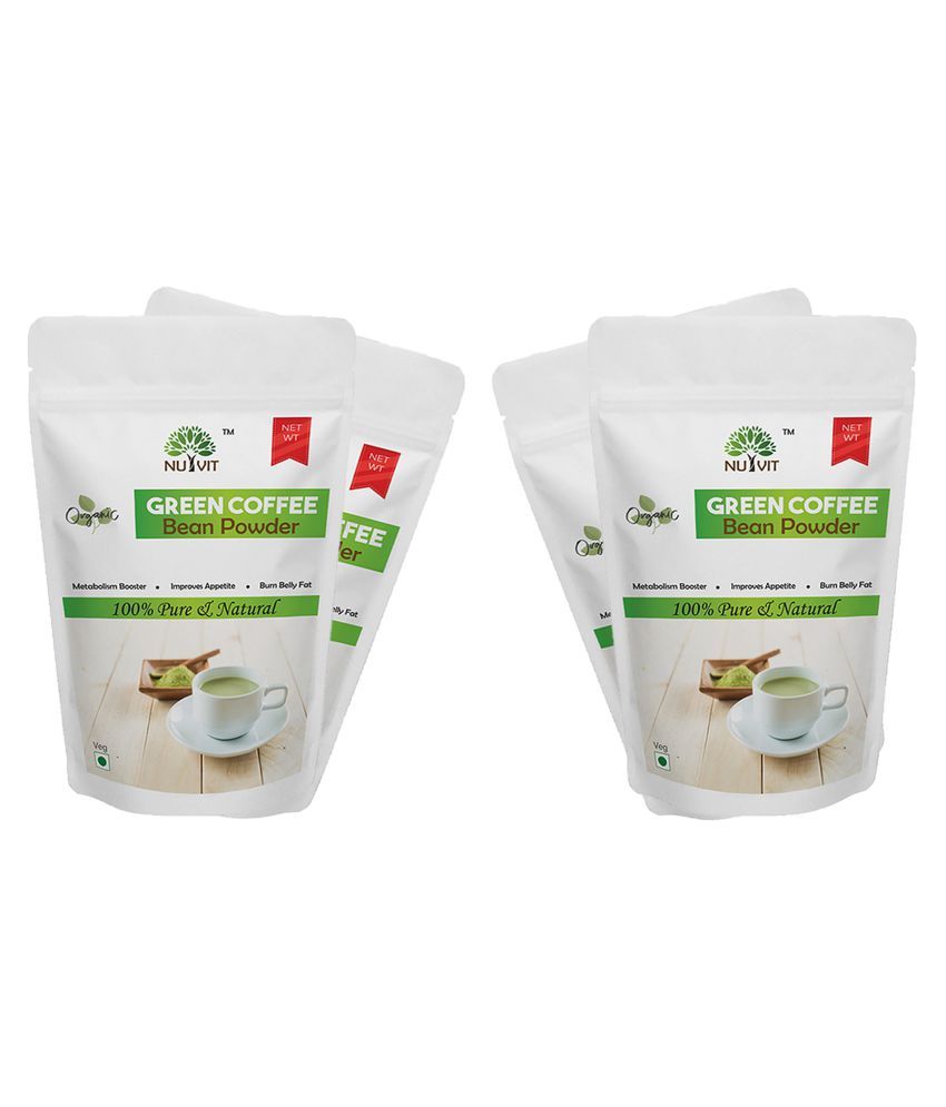 Nutvit Organic Green Coffee beans Powder for weight loss 500 gm