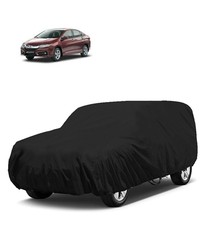 QualityBeast Car Body Cover for Honda City 201416 Black Buy