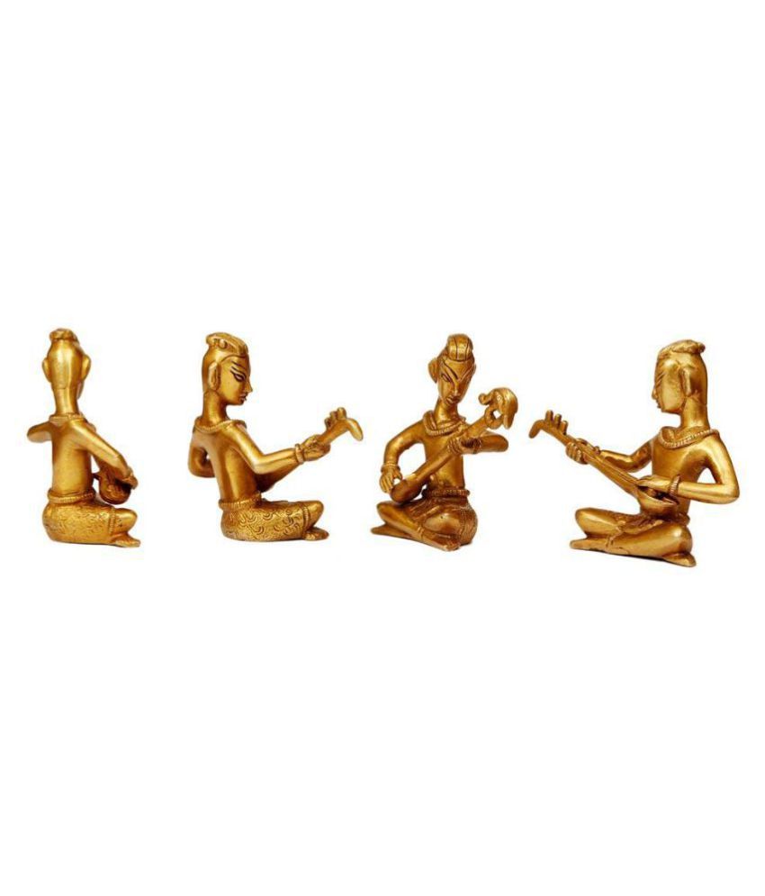 art deco brass figurines