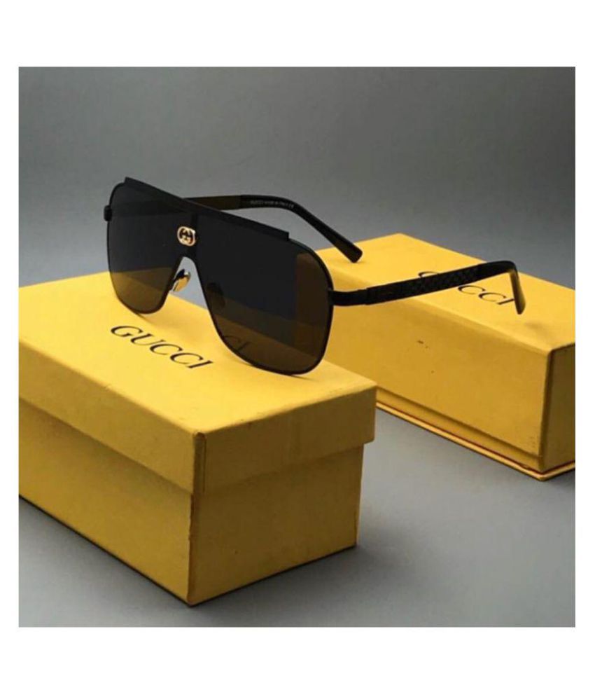 Gucci Black Aviator Sunglasses ( G39 