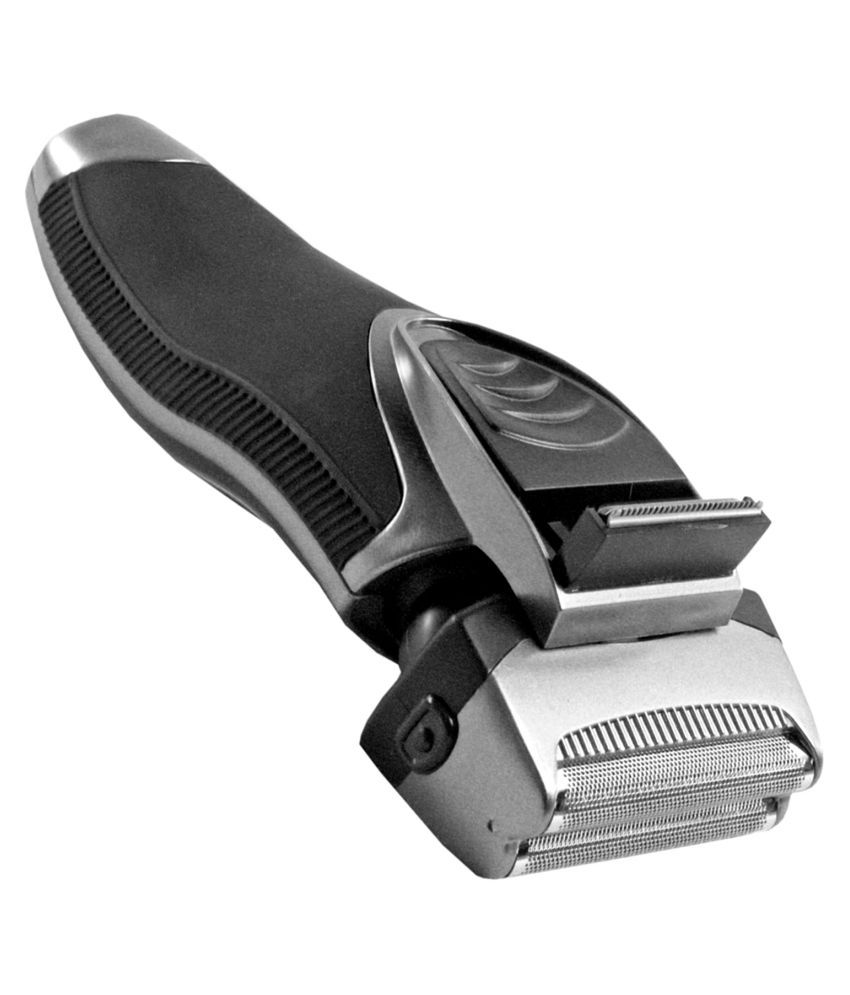 Sj Kemai Double Bladed Rechargeable Hair Shaver With Trimmer Clipper 