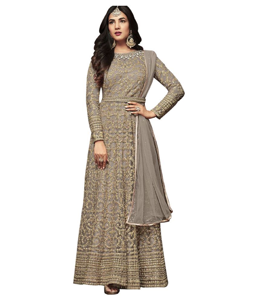 anarkali gown snapdeal