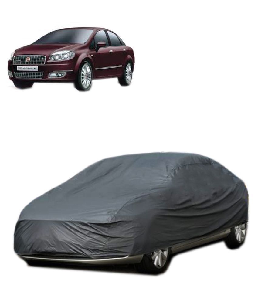 QualityBeast Car Body Cover for Fiat Linea Classic [20132015] (GREY