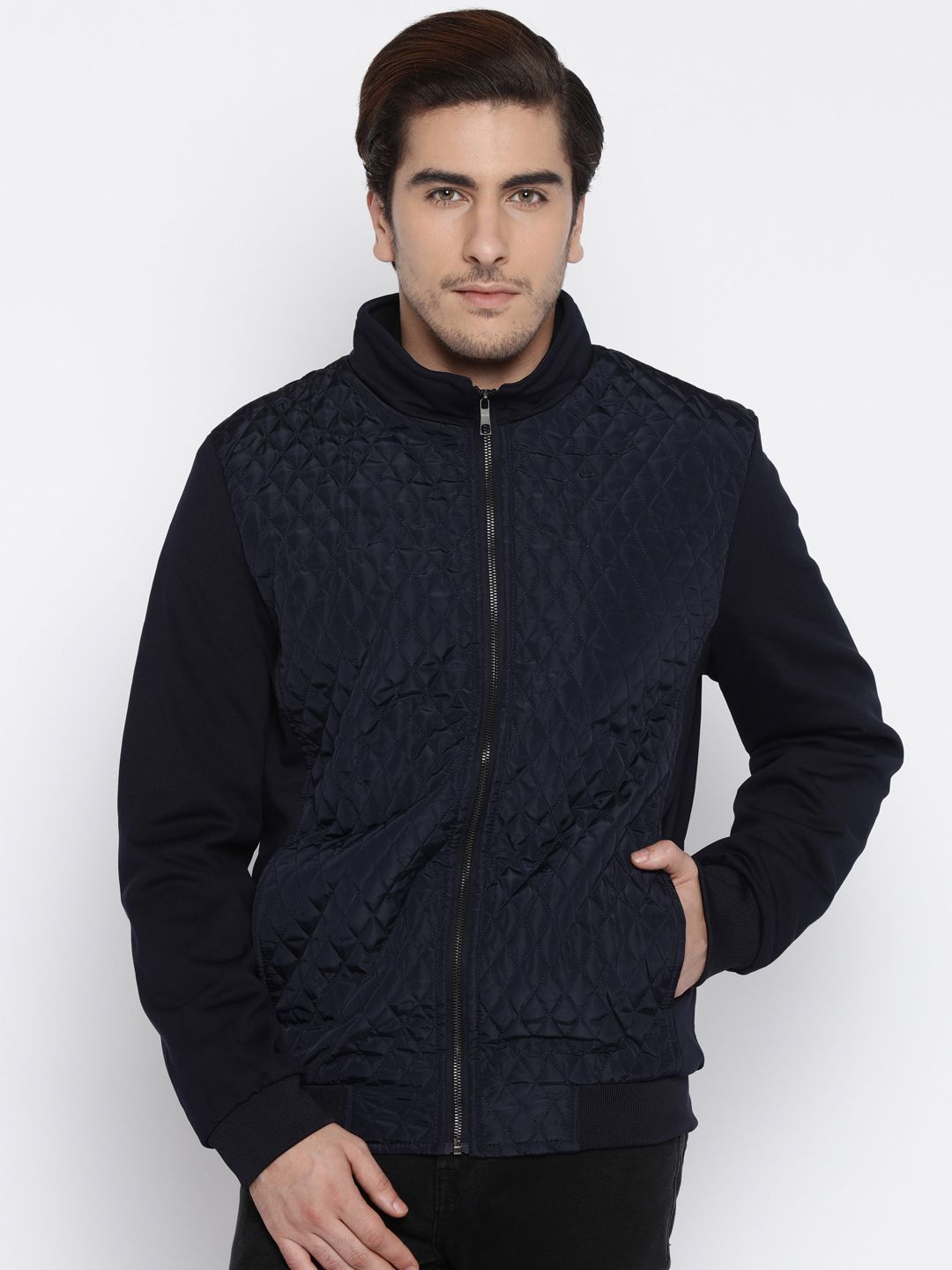The Indian Garage Co. Blue Casual Jacket - Buy The Indian ...