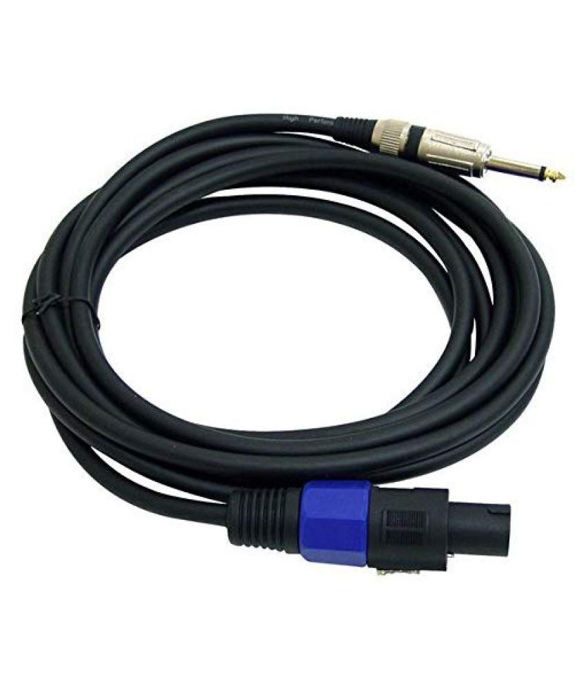 Speakon to 1/4" Audio Connection Cord Speakon Connector to 1/4 Inch