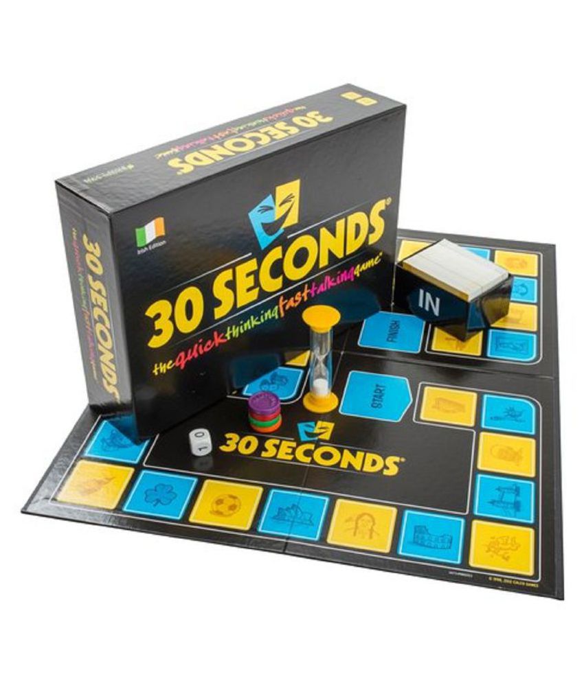 30 Seconds Quick Think and Fast Talking Game For Adults and Kids Puzzle and Fun Board Game - Buy 30 Seconds Quick and Talking Game For Adults and Kids Puzzle