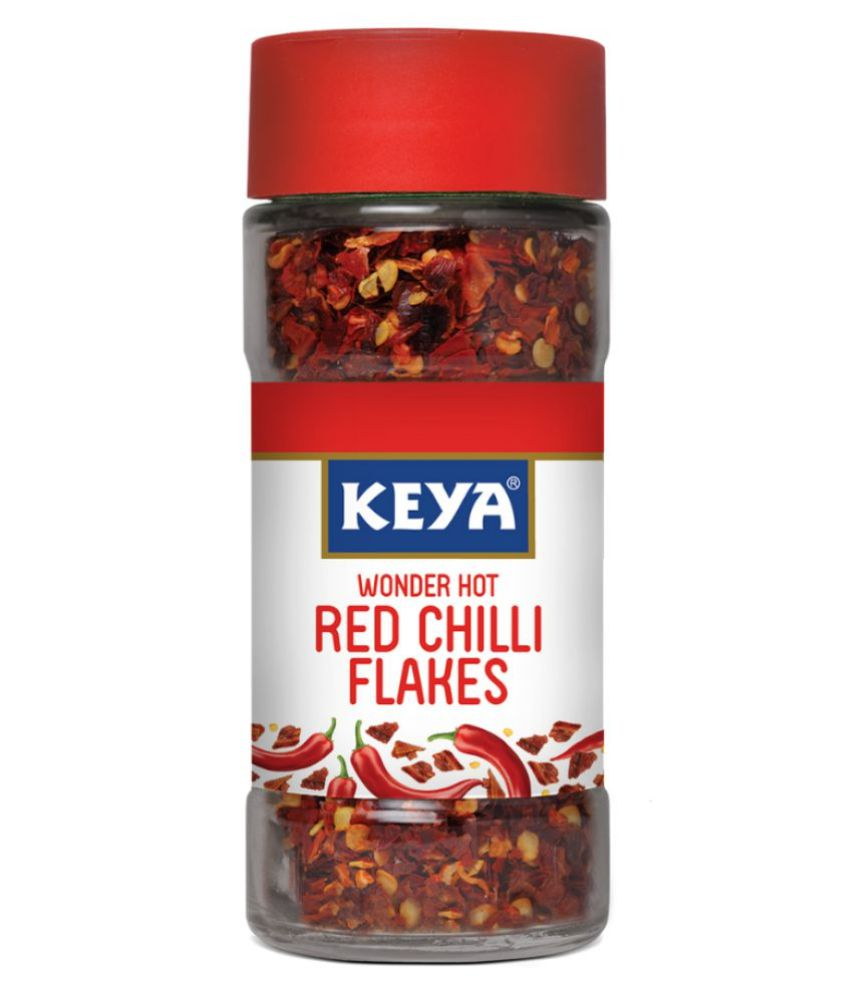 Keya Combo of Oregano, Mixed Herbs and Red Chilli Flakes 70 gm Pack of