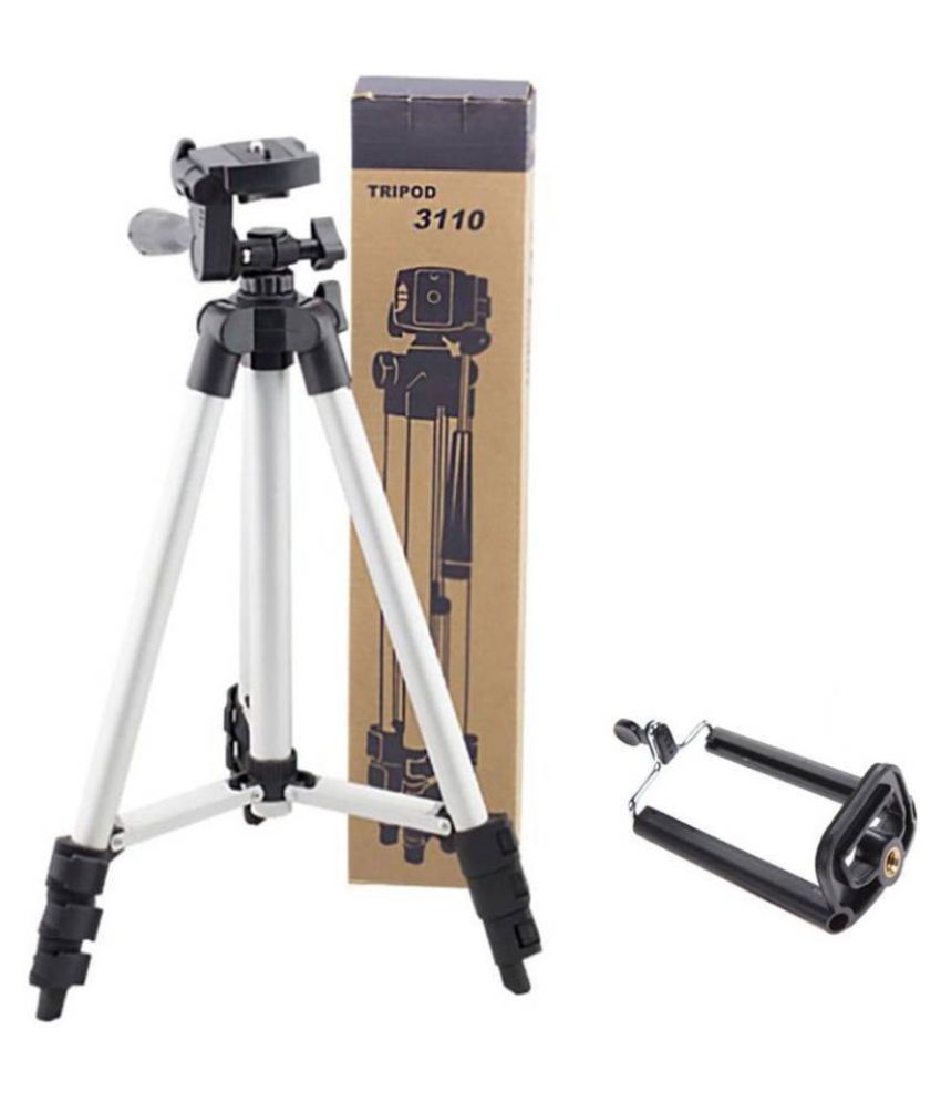 GADGET ZONE Mobile Phone Tripod Stand With Mobile Clip Holder 3 Tripod