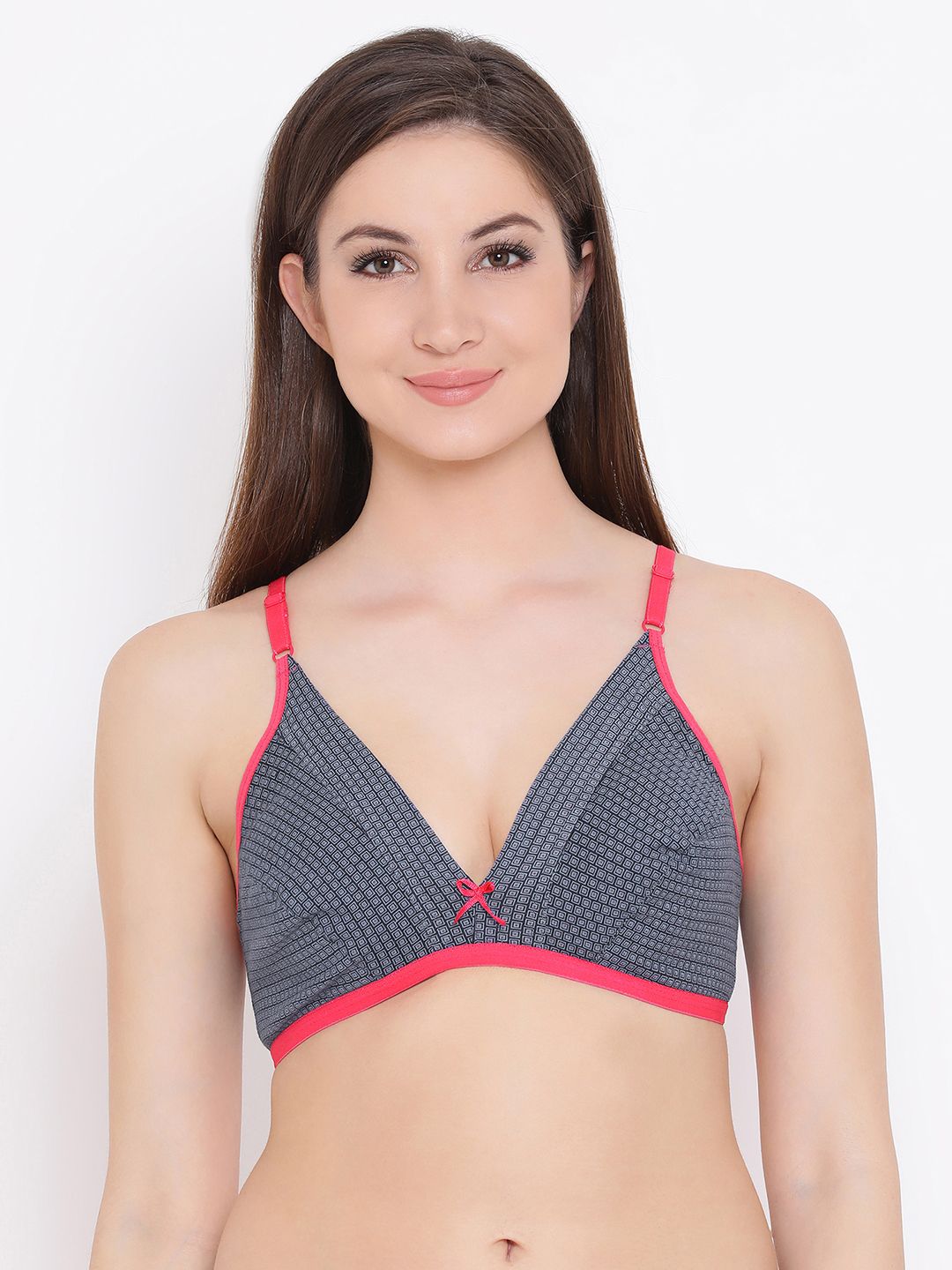     			Clovia Cotton T-Shirt Bra - Blue