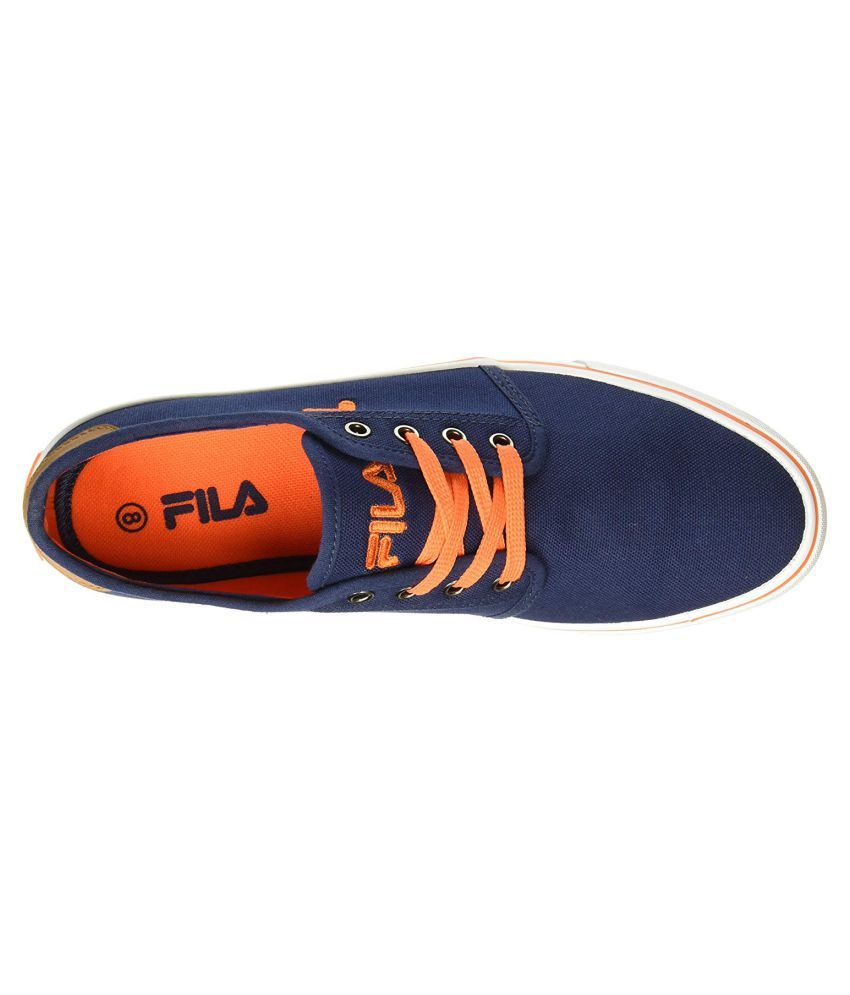 navy blue fila sneakers