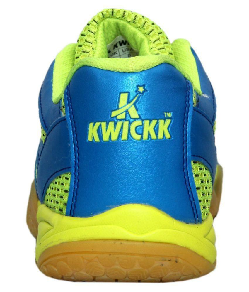 Kwickk Olympia Badminton shoe Non-Marking Blue Male: Buy ...