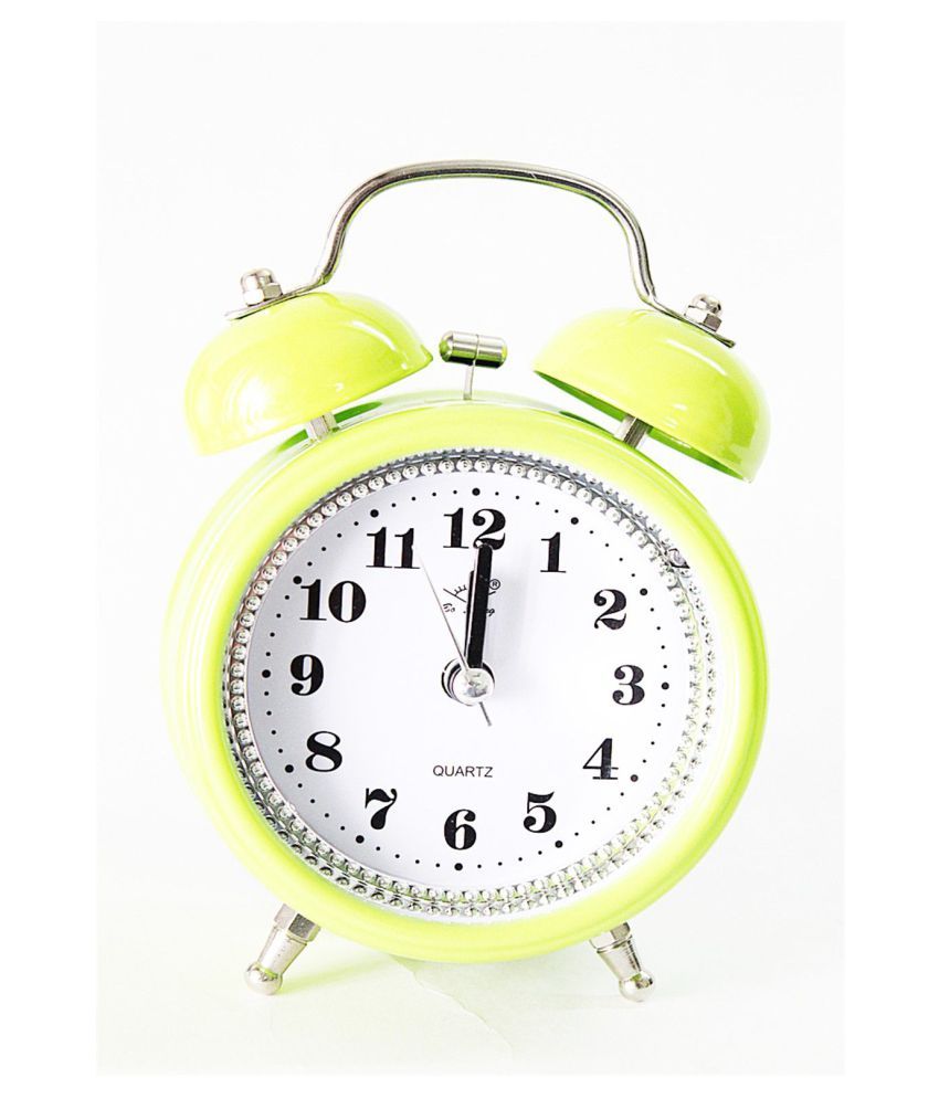 Laps of Luxury Analog Vintage Bell Alarm Clock Alarm Clock Pack of 1