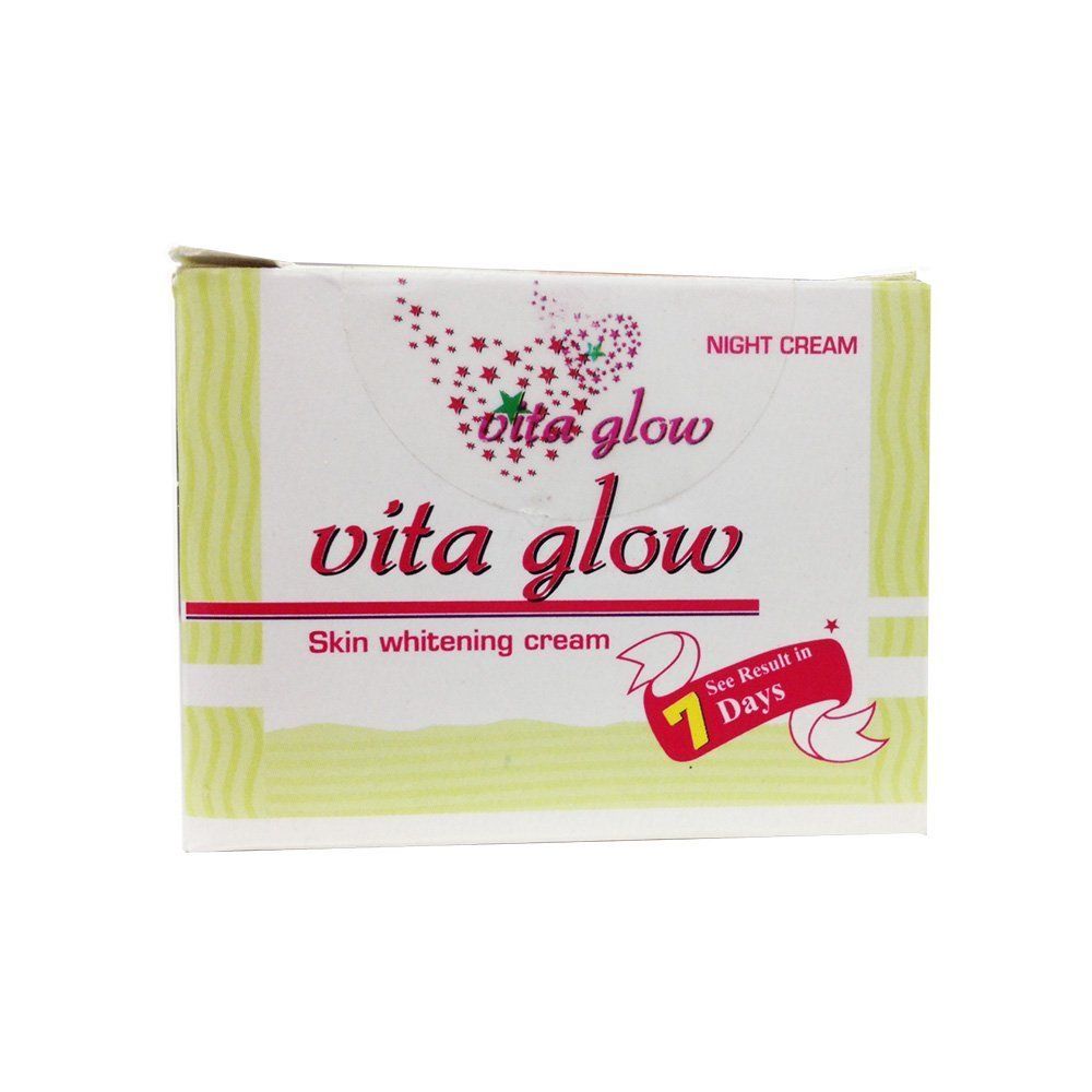 Vita Glow Skin Whitening, Fairness Night Cream 30gm Buy Vita Glow