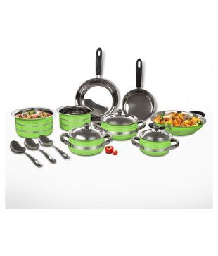 Kitchen Queen 14 Piece Cookware Set Buy Online At Best Price In