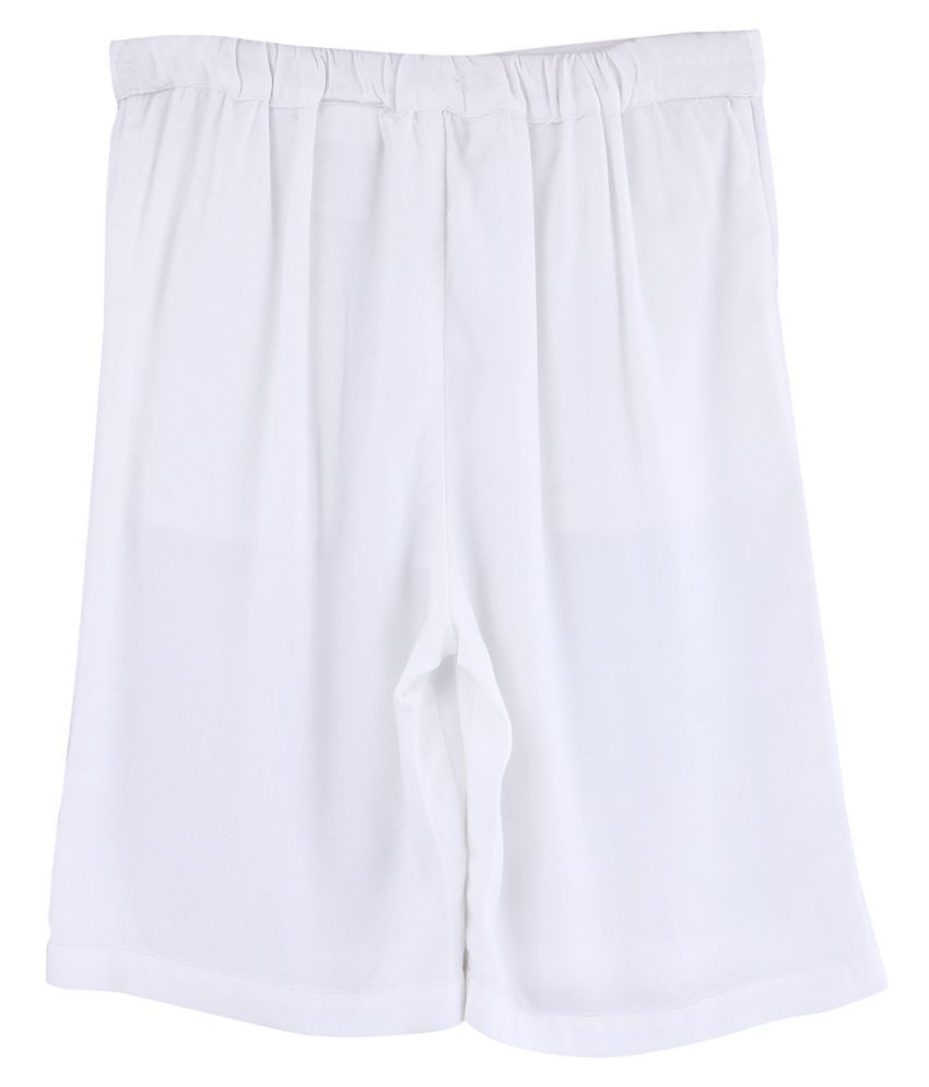 White Culottes White 7Y - Buy White Culottes White 7Y Online at Low Price - Snapdeal