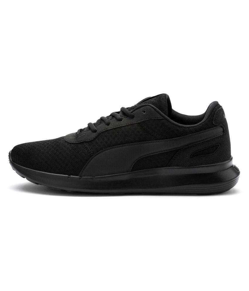 puma st activate running shoes black