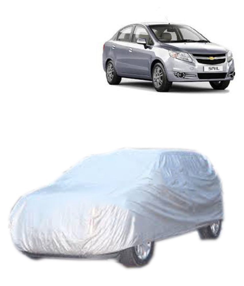 QualityBeast Car Body Cover for Chevrolet Sail [20122014] Silver Buy QualityBeast Car Body