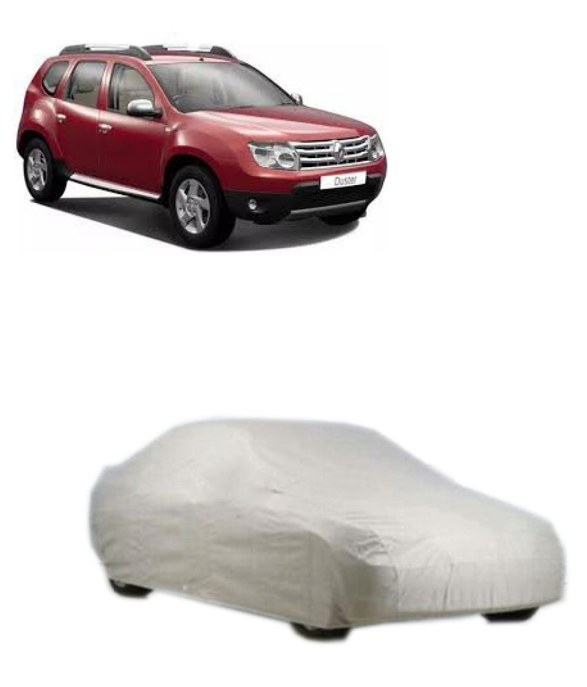 QualityBeast Car Body Cover for Renault Duster [2014-2015] Silver: Buy