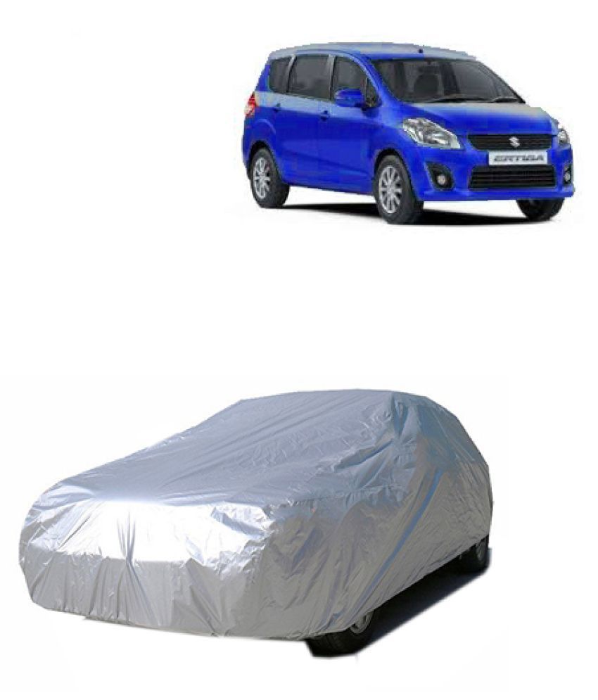 QualityBeast Car Body Cover for Maruti Suzuki Ertiga [20132015] Silver