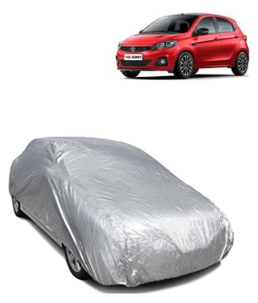 QualityBeast Car Body Cover for Tata Tiago JTP Silver: Buy QualityBeast