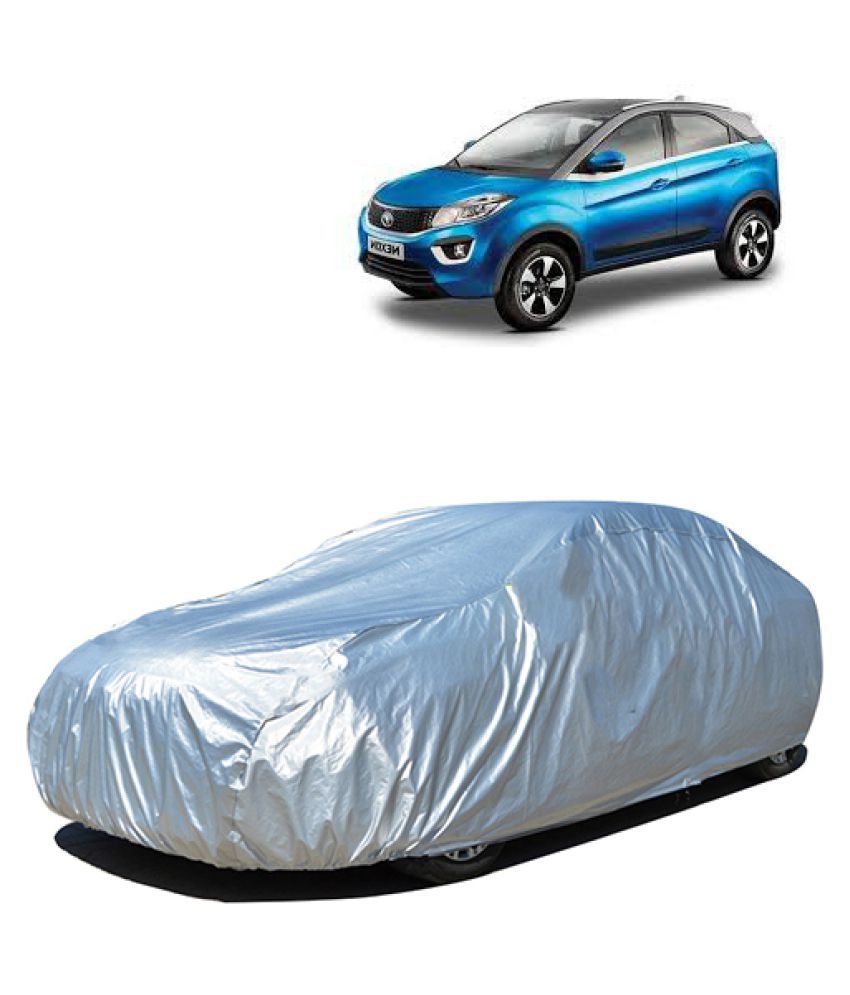 QualityBeast Car Body Cover for Tata Nexon Silver Buy QualityBeast Car