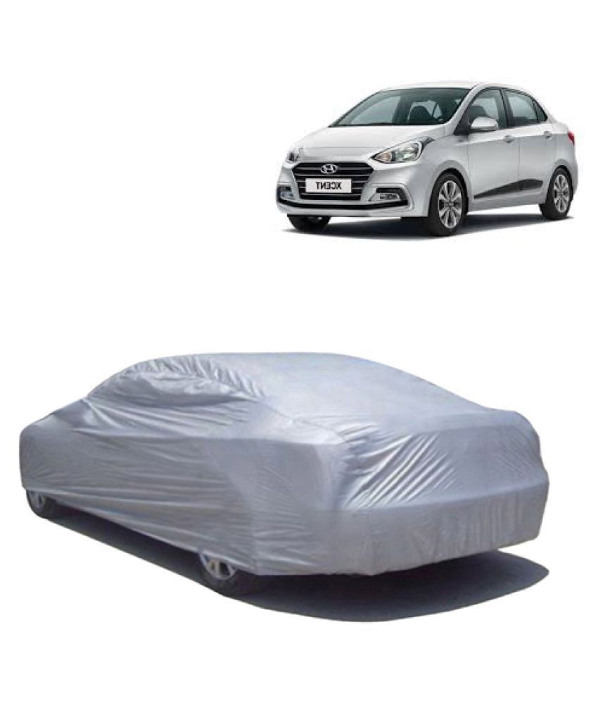 QualityBeast Car Body Cover for Hyundai Xcent Silver Buy QualityBeast