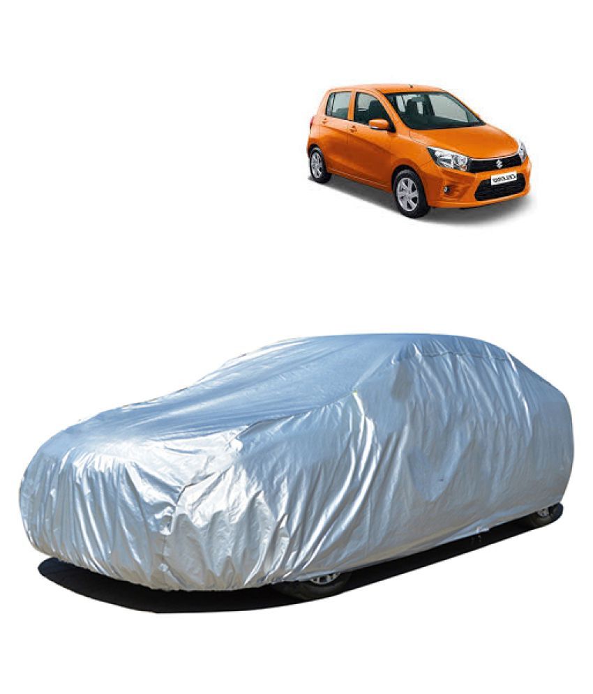 QualityBeast Car Body Cover for Maruti Suzuki Celerio Silver Buy