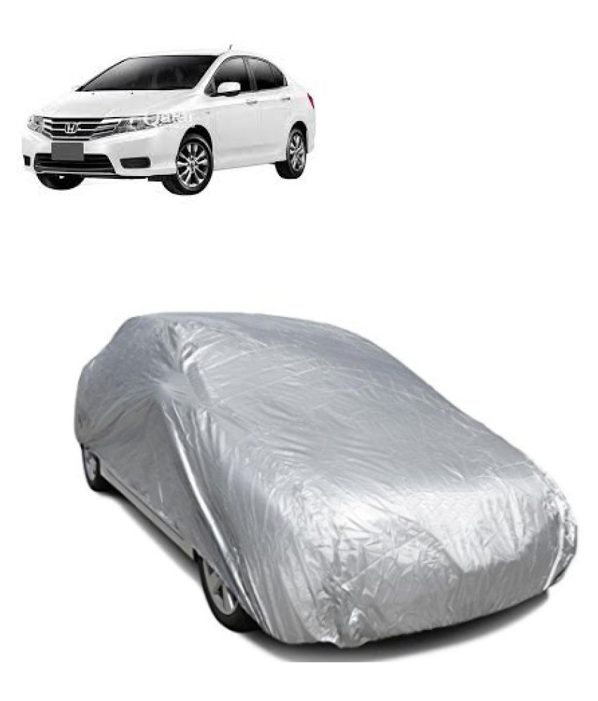 QualityBeast Car Body Cover for Honda City [2000-2015] Silver: Buy ...