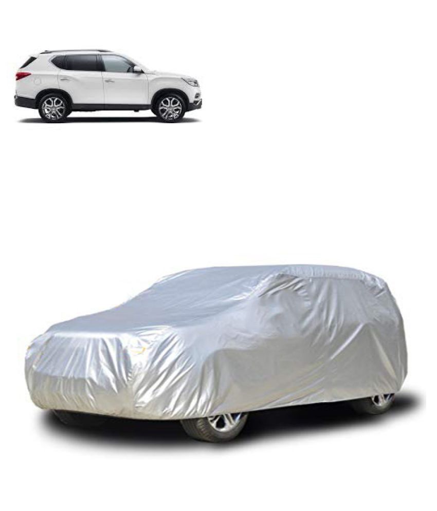 QualityBeast Car Body Cover for Mahindra XUV700 Silver Buy