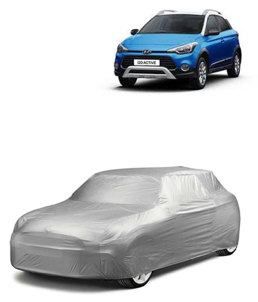 QualityBeast Car Body Cover for Hyundai i20 Active Silver Buy