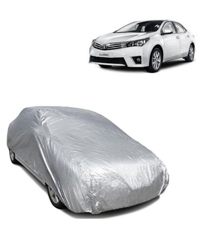 QualityBeast Car Body Cover for Toyota Corolla Altis [2008-2011] Silver ...