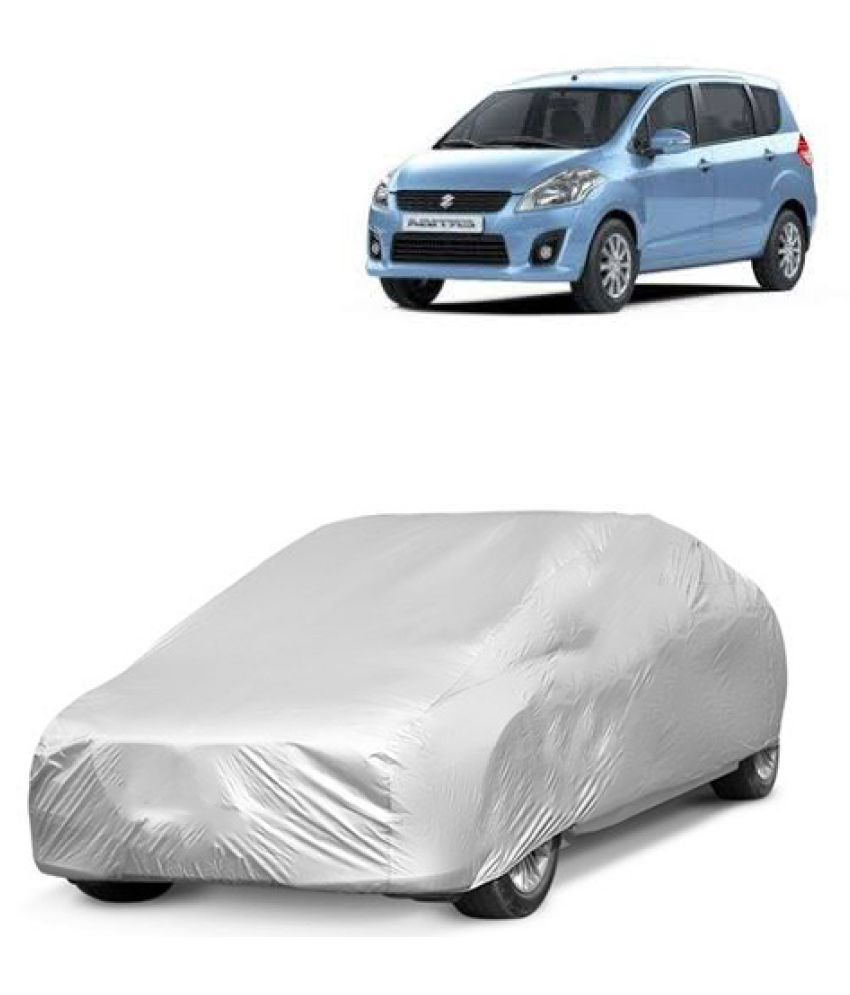 QualityBeast Car Body Cover for Maruti Suzuki Ertiga [20122015] Silver