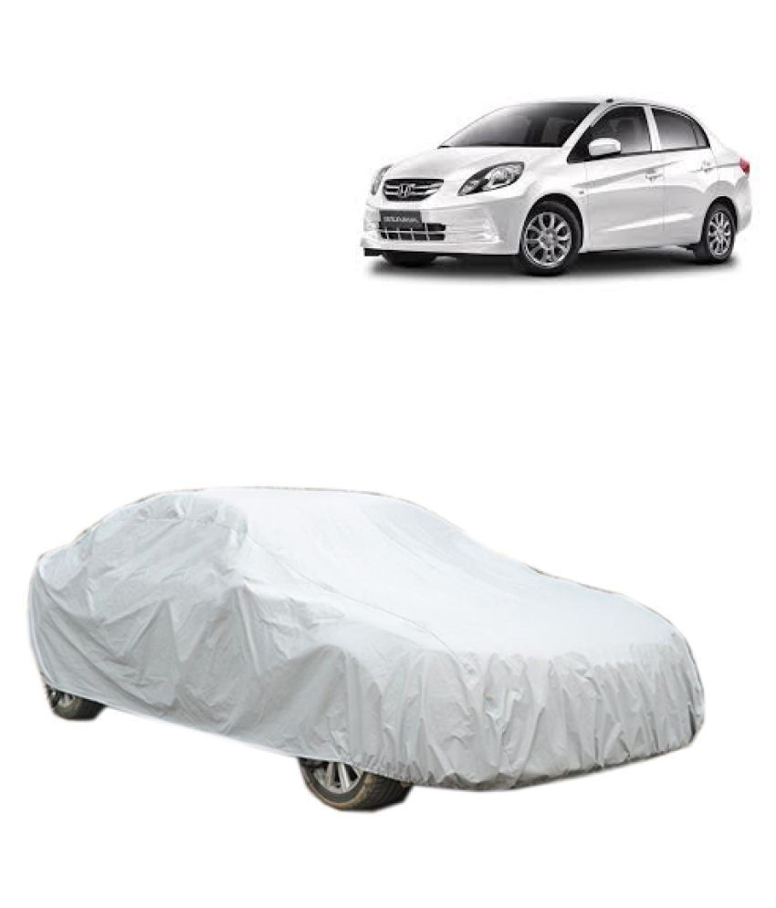 QualityBeast Car Body Cover for Honda Amaze [2014-2015] Silver: Buy