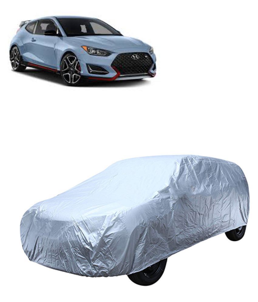QualityBeast Car Body Cover for Hyundai Veloster Silver Buy
