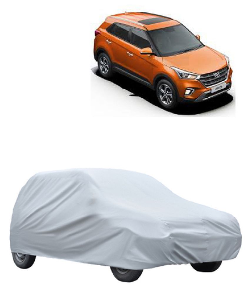 QualityBeast Car Body Cover for Hyundai Creta Silver Buy QualityBeast