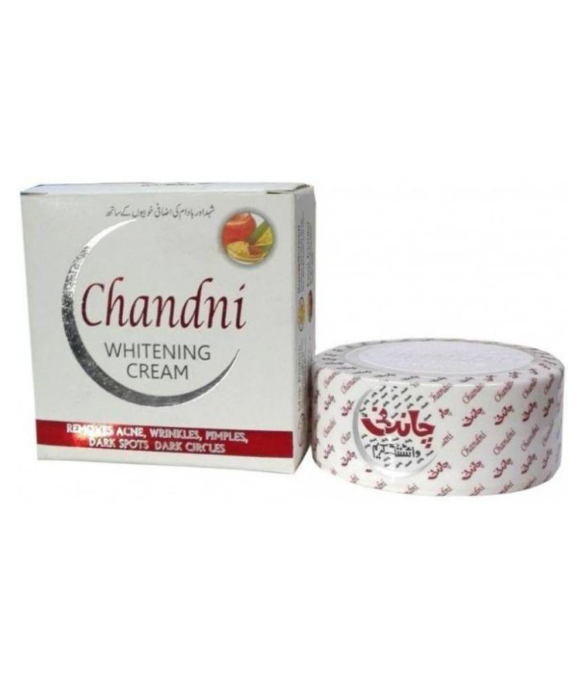     			Bright Future India Chandni whitening cream (pack of 3pc) Night Cream 90 gm Pack of 3