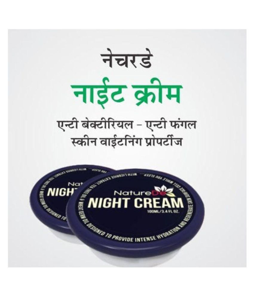 nature de night cream