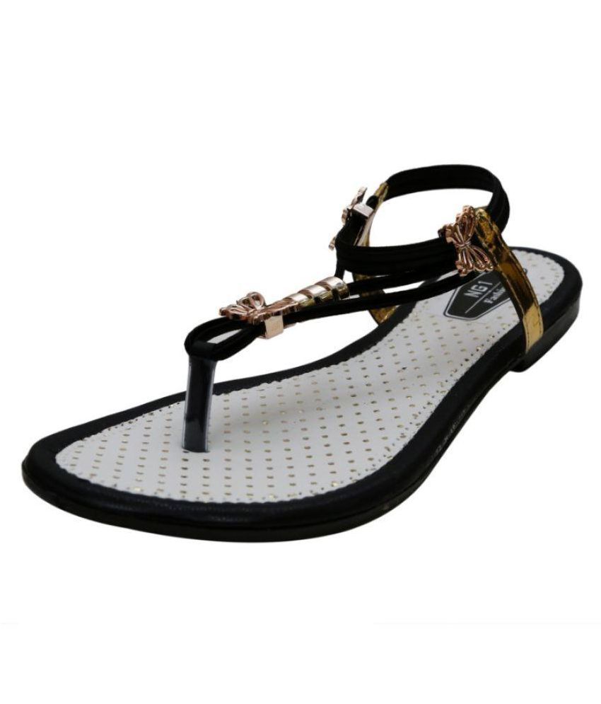 stylish black flats for women