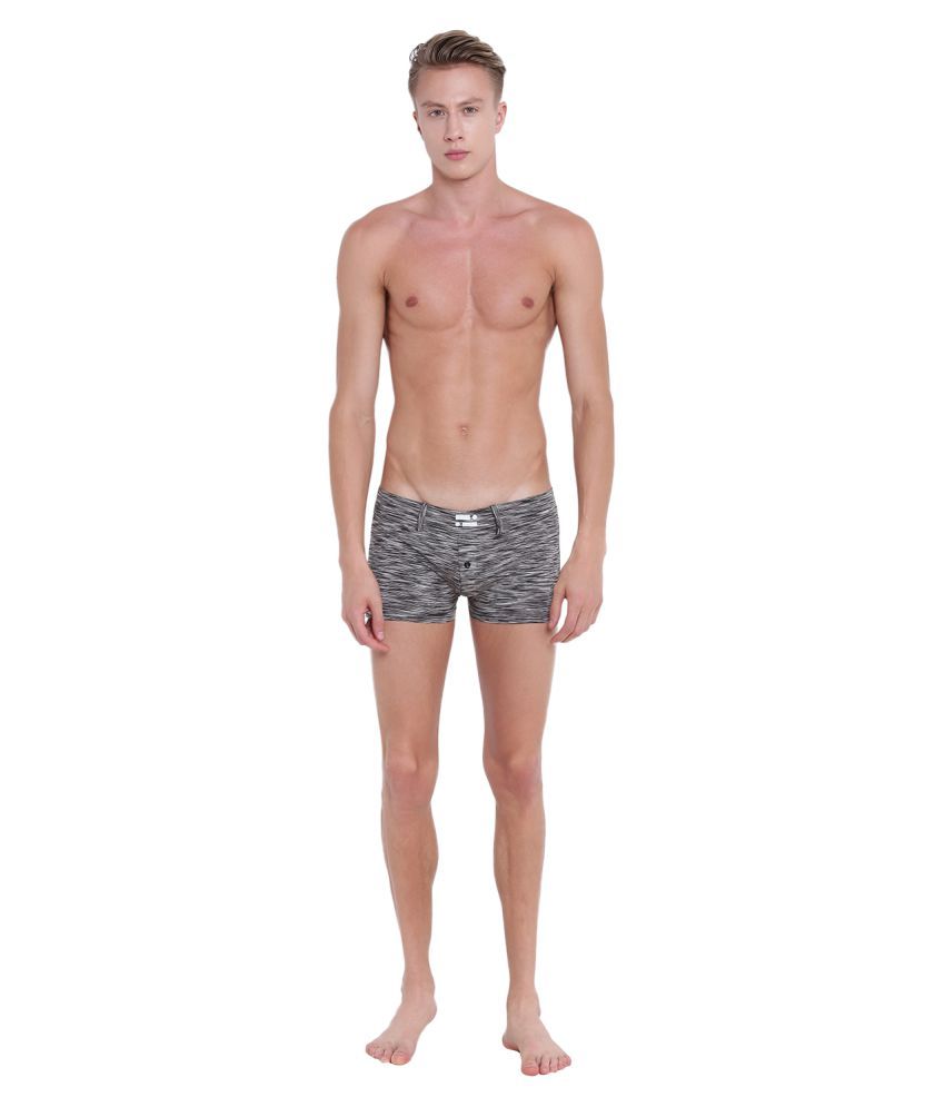     			La Intimo Pack of 1 Polyester Trunk For Men's ( Grey )