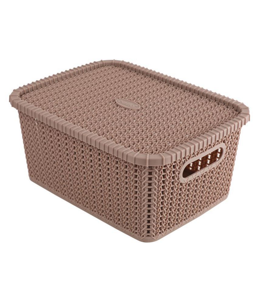 Cello StyleKnit Multi Storage Basket Set of 3 - Beige: Buy Cello ...