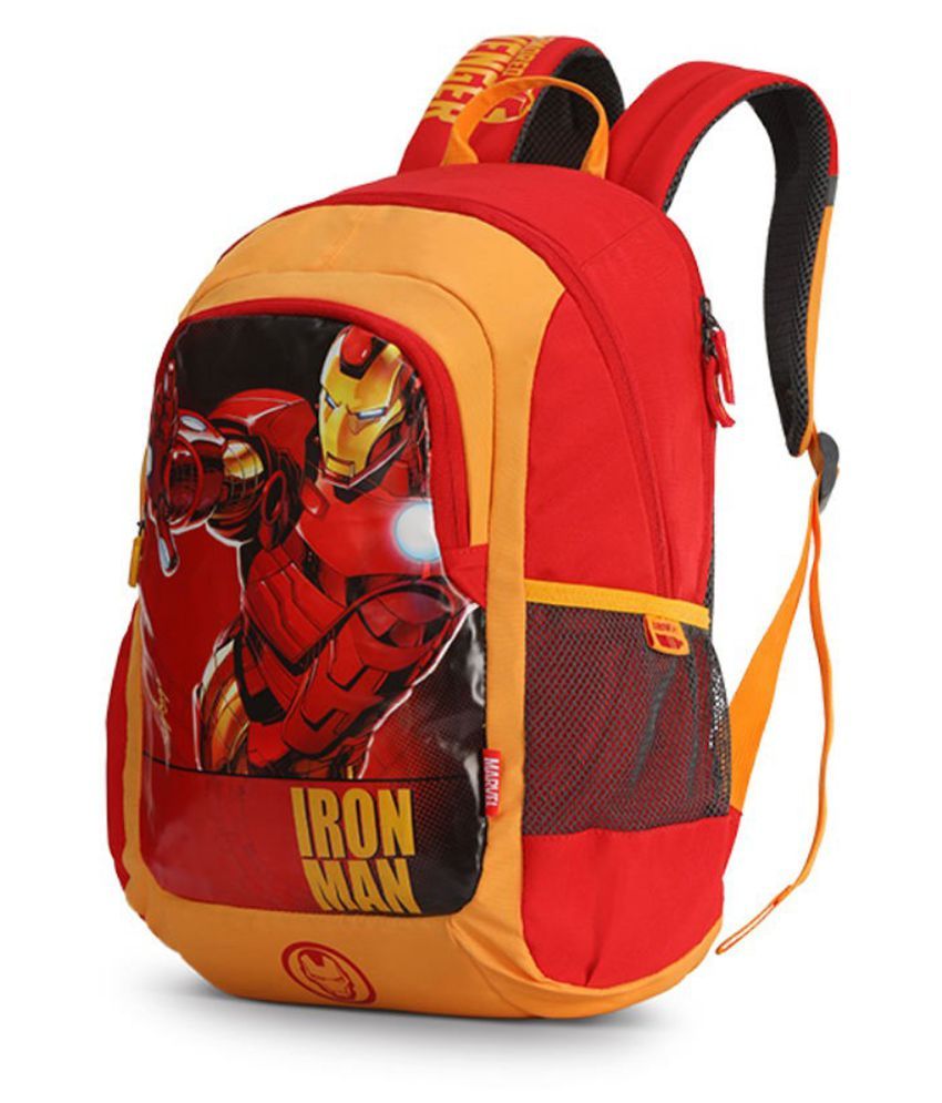 Skybags SB Marvel Champ 07 Ironman Backpack College bag Casual Backpack