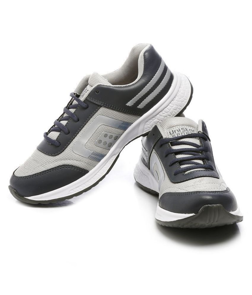 UniStar Men Walking Nepal Running Shoes Gray: Buy Online at Best Price ...