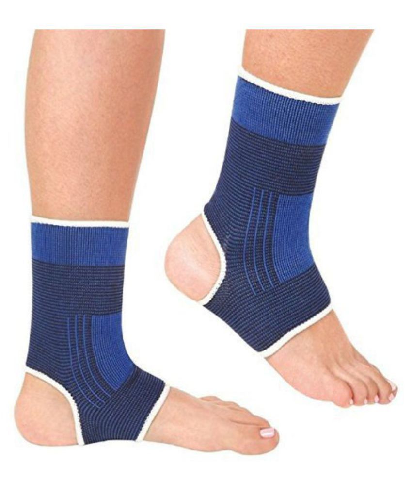 NJ STAR Blue Ankle Supports