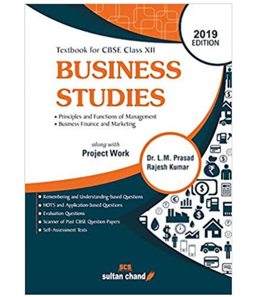 Business Studies - Textbook For CBSE Class 12 - 2019 By Dr. L.M. Prasad ...