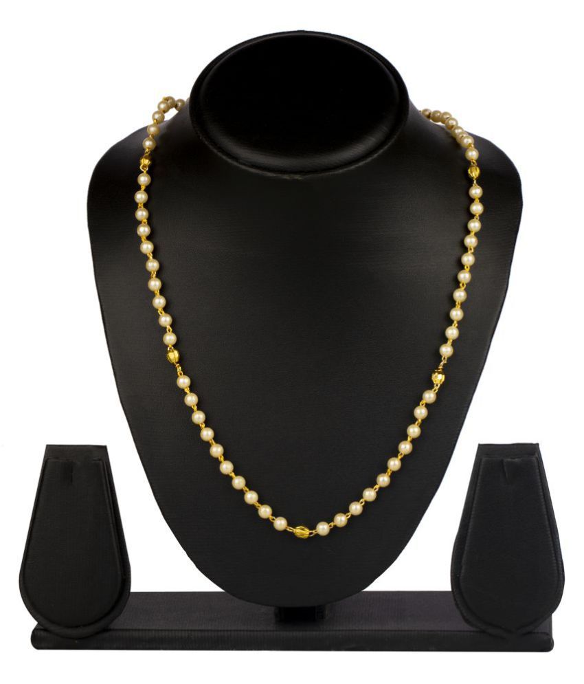 pearl mala for pendant