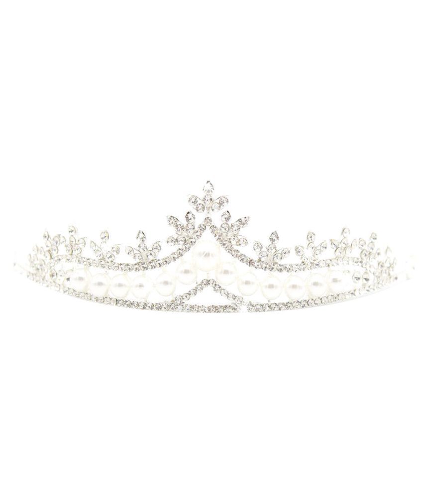 Wedding Bridal Diamante Crystal Headband Princess Hair Comb Tiara Bands Crown 