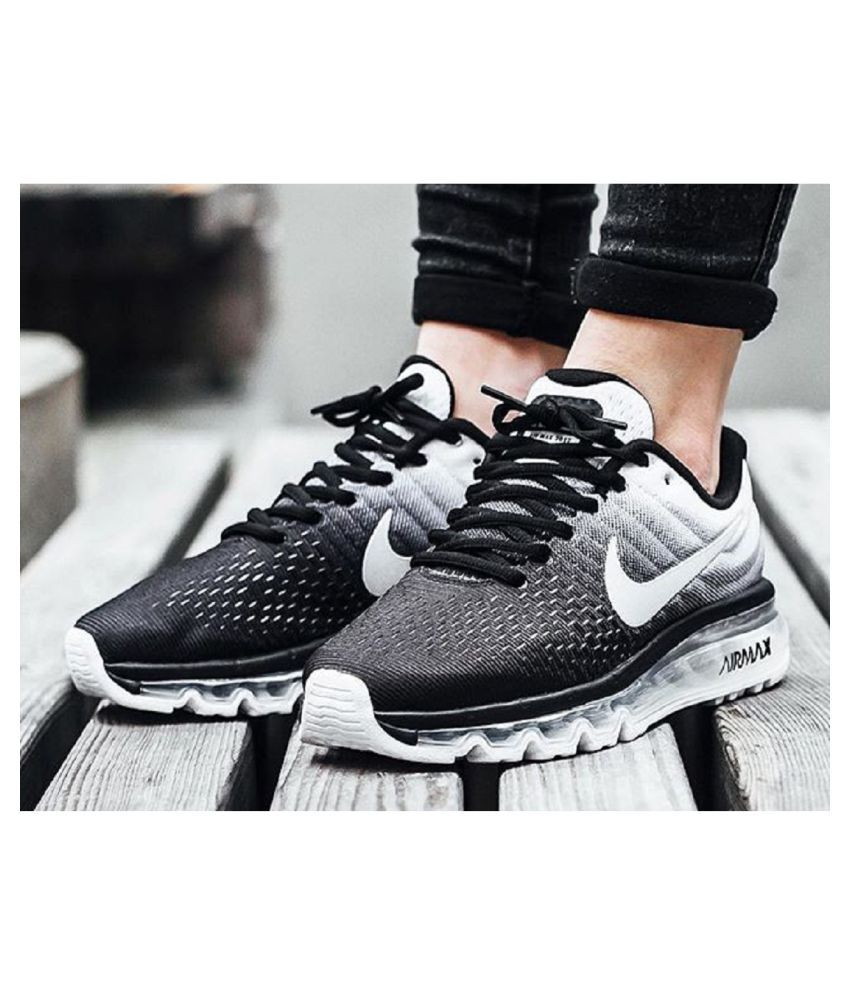 nike air max 2017 black price in india