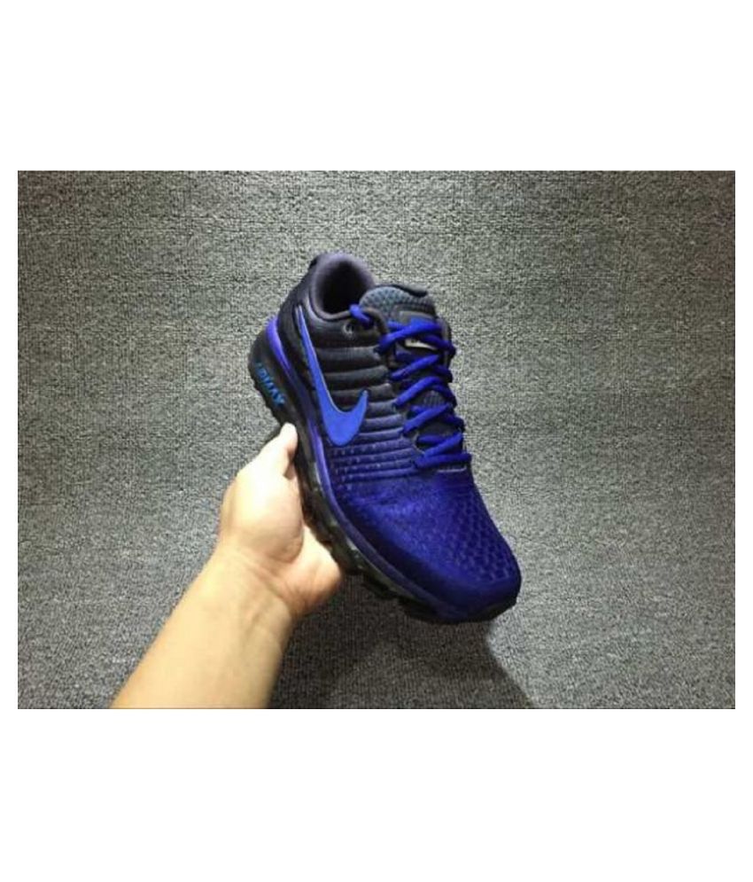 nike air blue running shoes