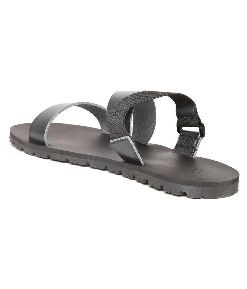 united colors of benetton men's leather sandals and floaters