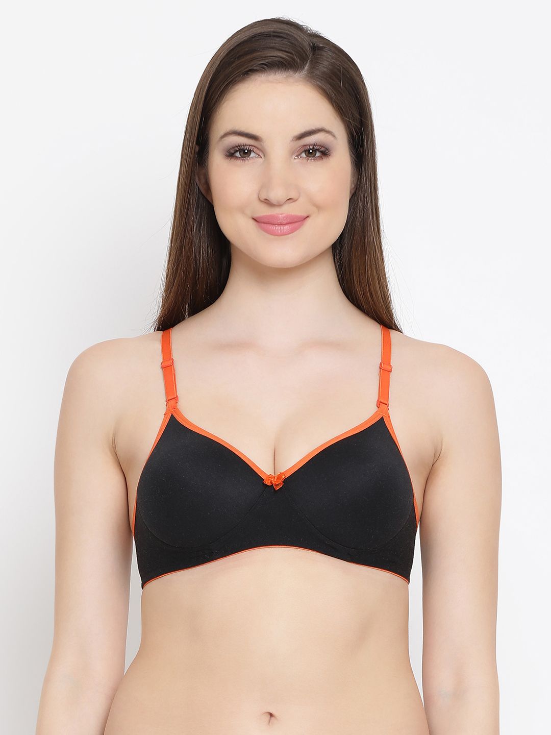     			Clovia Cotton T-Shirt Bra - Black